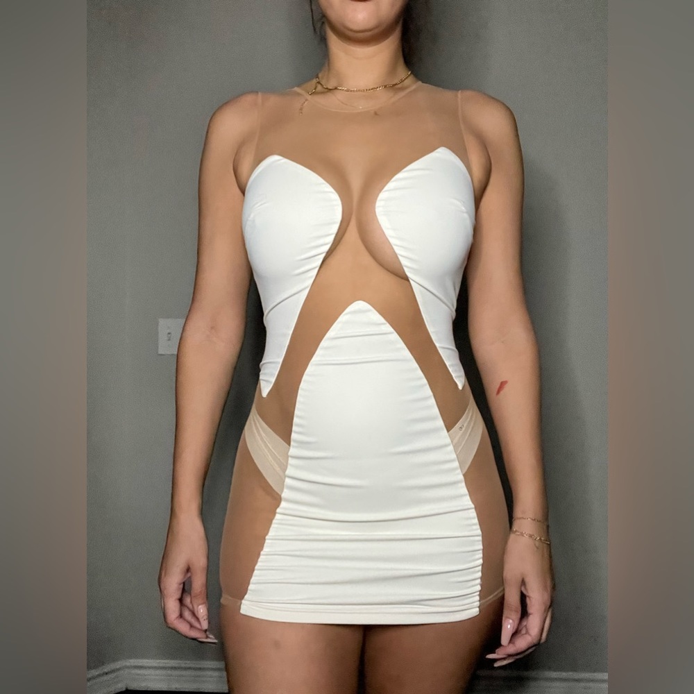 White Mini Dress